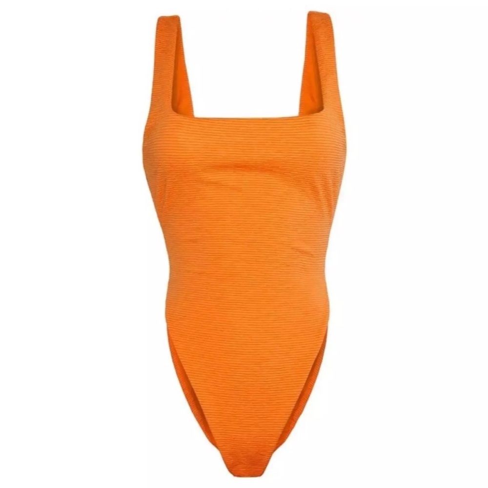 NWT Mara Hoffman Idalia One Piece Saffron XS